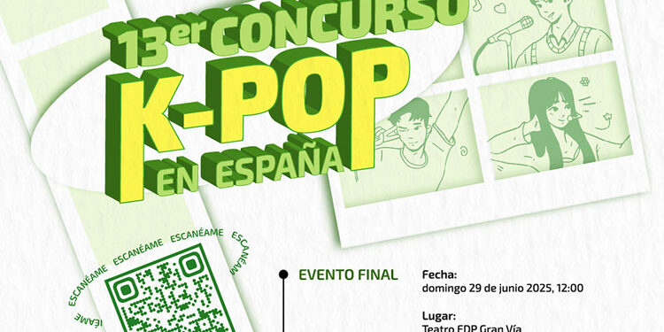 The Centro Cultural Coreano presents its 13th K-Pop Contest in Spain