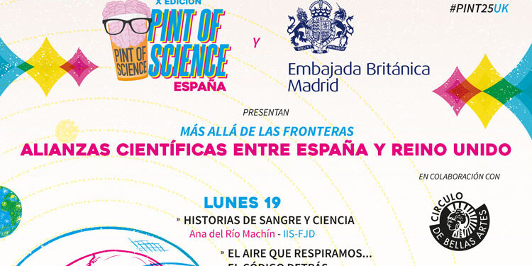 La Embajada británica y Pint of Science llevan la ciencia al Círculo de Bellas Artes