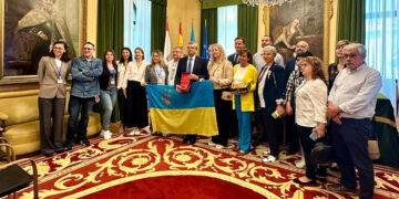 The Ukrainian ambassador in Asturias calls for “greater international pressure to force Russia to seek peace”