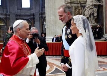 King and Queen attend the Mass for the inauguration of the Papacy of Leo XIV and express their desire to see him “soon in Spain”