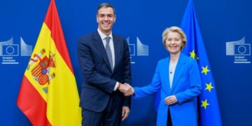 Sánchez aborda con Von der Leyen la guerra arancelaria, las interconexiones eléctricas y la presión sobre Israel