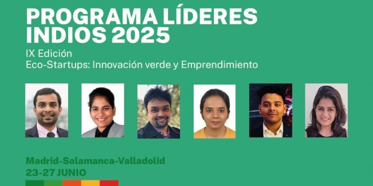 Madrid, Salamanca y Valladolid acogen esta semana el Programa Líderes Indios 2025