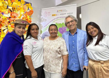 The Embassy of Colombia receives the women farmers of Cauca