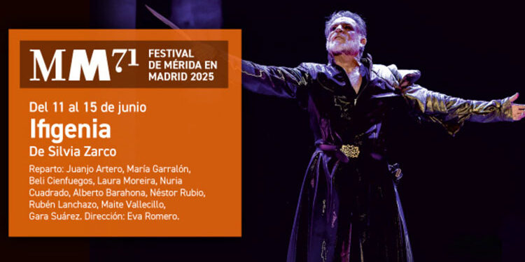 The Mérida Theatre Festival arrives in Madrid with ‘Ifigenia’