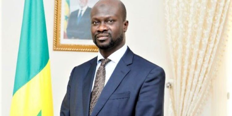 Senegal’s new ambassador, Ibrahim Al Khalil Seck, presents his Credentials