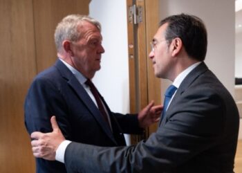 The foreign ministers of Spain and Denmark discuss the upcoming Danish EU Presidency, which begins on July 1