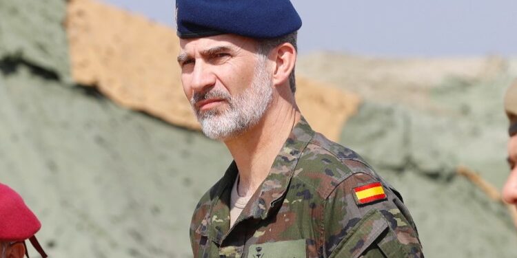 The King will visit the Spanish military contingents in Romania and Slovakia next week