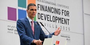 Sánchez assures that Spain maintains its 0.7% development aid target for 2030 despite the debate over military spending
