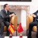 Albares aborda con Bourita la compatibilidad de la Operación Paso del Estrecho con el cruce de mercancías por Ceuta y Melilla