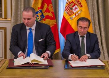 Spain signs a collaboration agreement to assist Montenegro in its EU accession process