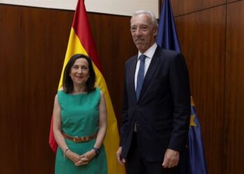 EU Special Representative João Cravinho discusses security in the Sahel with Albares and Robles