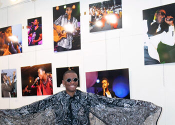 Haitian photographer Daniel Pierre exhibited ‘Music first of all’