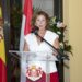 Recepción de la embajadora de Mónaco por el 20 aniversario de la entronización del Príncipe Alberto