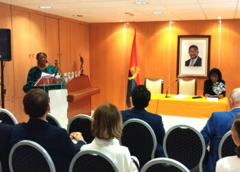 Celebration of a business brunch at the Embassy of Angola