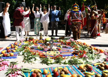 Las Embajadas del Ecuador, Bolivia y del Perú celebran el Inti Raymi
