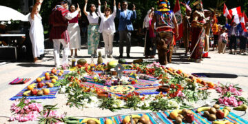 The Embassies of Ecuador, Bolivia and Peru celebrate Inti Raymi
