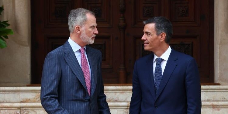 Sánchez aborda con el Rey los acuerdos de la UE con EEUU y Mercosur