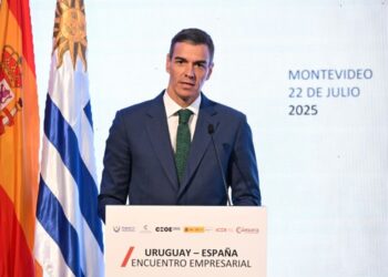 Sánchez ofrece en Uruguay el potencial de las empresas españolas de energía e infraestructuras