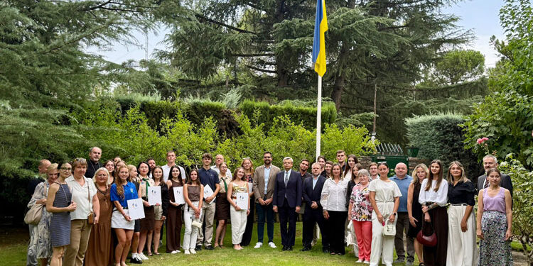 The Embassy of Ukraine presents its Youth Council, composed of 21 young people