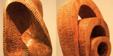 The Instituto Rumano de Cultura shows the sculpture by Mihai Camara