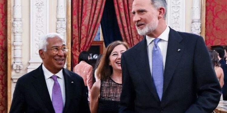 El Rey Felipe VI entregará el Premio Fórum Europa a António Costa en Madrid