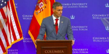 Sánchez denuncia en Nueva York el “doble rasero” que impide condenar “con la misma determinación” Ucrania y Gaza