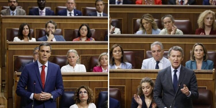 Feijóo acusa a Sánchez de usar Gaza para “tapar sus vergüenzas” y PSOE denuncia los “malabarismos” del PP para no decir “genocidio”