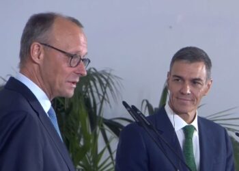 Merz escenifica ante Sánchez su rechazo al reconocimiento inmediato de Palestina y a definir lo de Gaza como “genocidio”