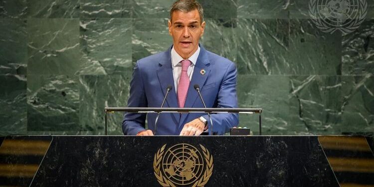 Sánchez calls for Palestine to become a “full member” of the UN and demands “immediate” measures to “stop the barbarism”