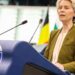 Von der Leyen proclama en el Parlamento Europeo que “Europa está en combate” y anuncia un paquete de medidas para reforzar la autonomía del continente