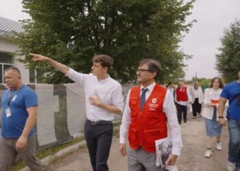 España colabora con la PNUD en la reconstrucción de un colegio ucraniano dañado por la guerra