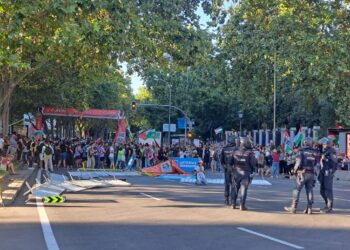 Solidarity protests with Gaza force cancellation of final stage of Vuelta a España