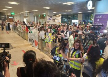 21 of the 49 Spaniards from the Flotilla detained in Israel arrive in Spain