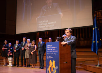 The Puerta de Alcalá receives the highest European recognition in cultural heritage