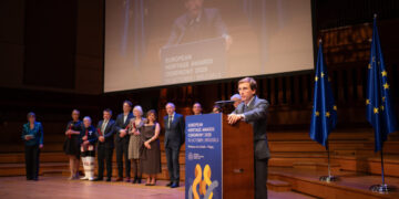 The Puerta de Alcalá receives the highest European recognition in cultural heritage