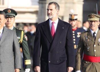 The King and Queen of Spain will make their first state visit to China from November 11 to 13
