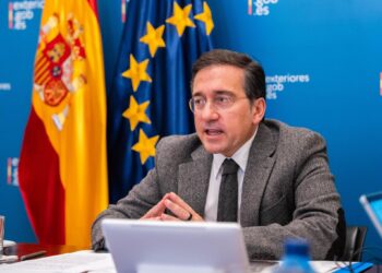 Albares defends a “just and lasting” peace in Ukraine before the EU, the use of frozen assets, and new sanctions against Russia