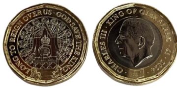 Picardo’s Government issues new one pound coin featuring Charles III as “King of Gibraltar”