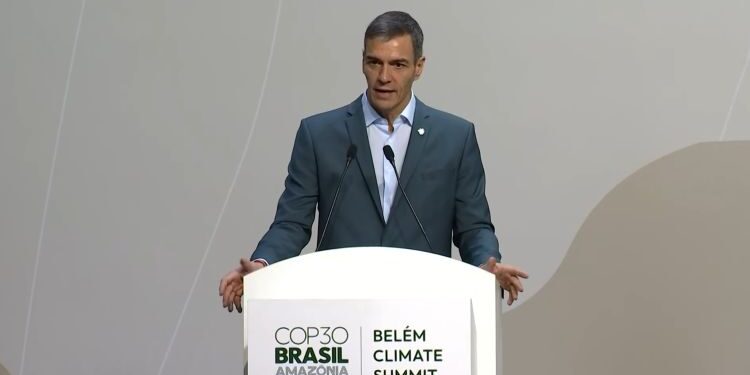 Sánchez announces new Spanish contribution of €45 million to climate multilateralism at COP30