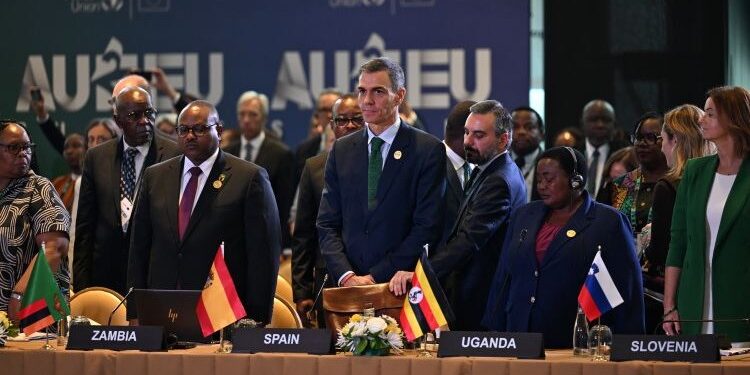 Sánchez calls for strengthening Africa’s role in the UN system at the EU-AU Summit