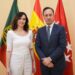 Díaz Ayuso meets with the Portuguese ambassador to “strengthen economic and cultural ties”