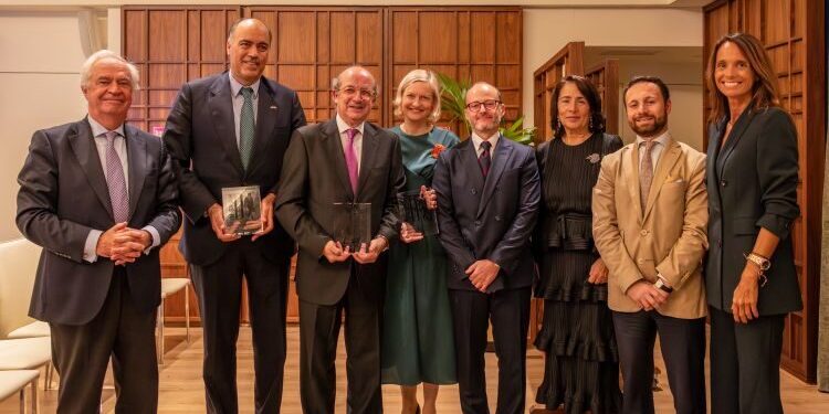 The Polish Cultural Institute, the Embassy of Argentina, and Daniel Calleja Crespo receive the first The Diplomat in Spain 2025 International Awards