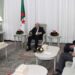 El presidente de Argelia se despide personalmente de Fernando Morán después de siete años como embajador en el país
