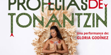 The performance ‘Prophecies of Tonantzin’, at the Instituto Cultural of Mexico