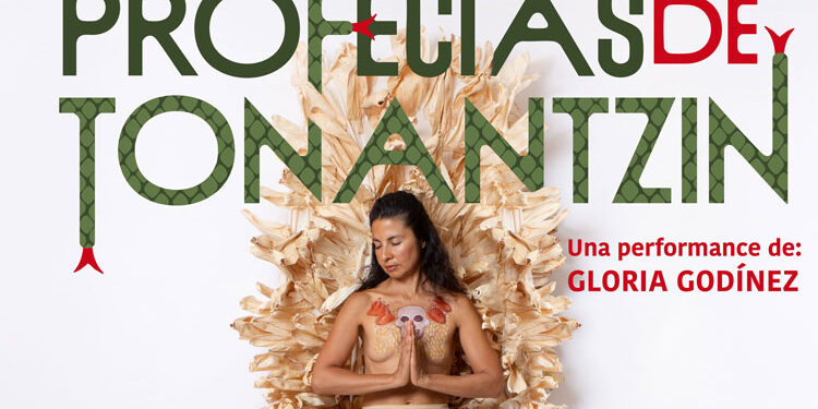 El performance ‘Profecías de Tonantzin’, en el Instituto Cultural de México