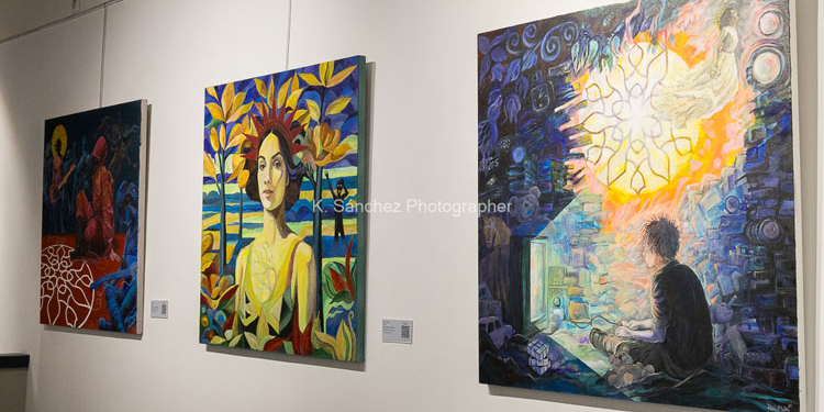 Exposición ‘Vitralista sin vidrio desde un país sin vitrales’, de Pablo Mora