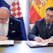 Foreign Ministers of Spain and Croatia sign a bilateral agreement on political consultations in Madrid