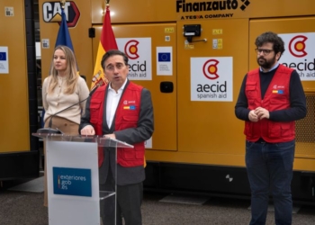 España entrega seis generadores a Ucrania para abastecer de energía a 14.000 personas