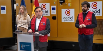 Spain delivers six generators to Ukraine to supply energy to 14,000 people