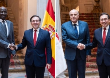 Albares recibe en Madrid a sus homólogos de Mauritania y Argelia